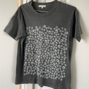 Urban outfitters oversized skull tee